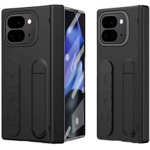 Защитный чехол Deexe Wristband Case для Google Pixel 9 Pro Fold - Black: фото 1 из 13