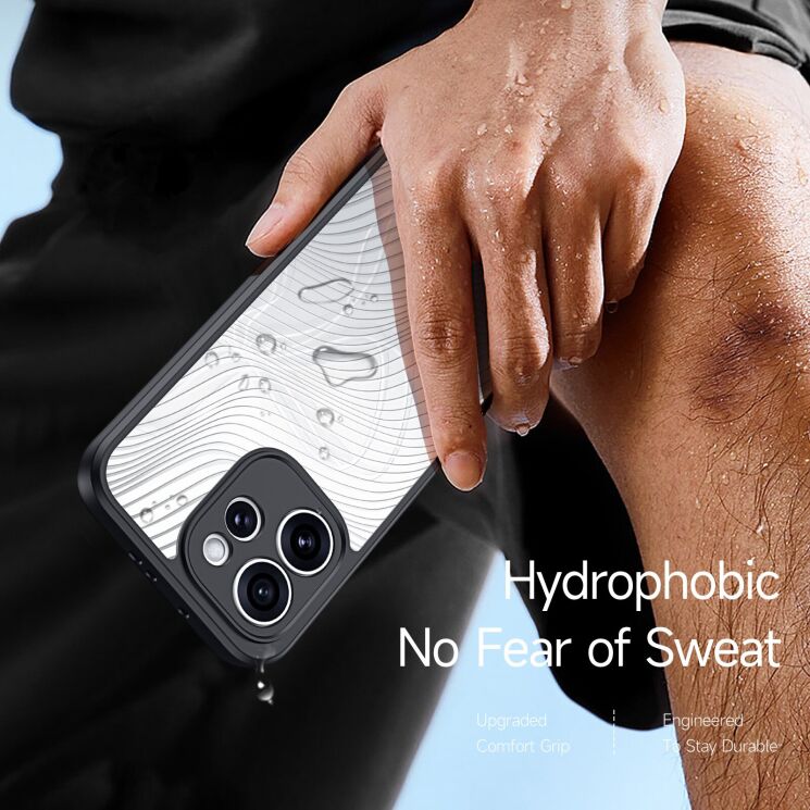 Защитный чехол DUX DUCIS Aimo Series для OPPO Reno 15 Pro - Black: фото 6 из 9