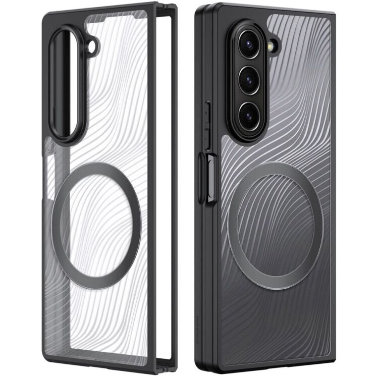 Захисний чохол DUX DUCIS Aimo Series Magnetic для Samsung Galaxy Fold 6 - Black: фото 3 з 14