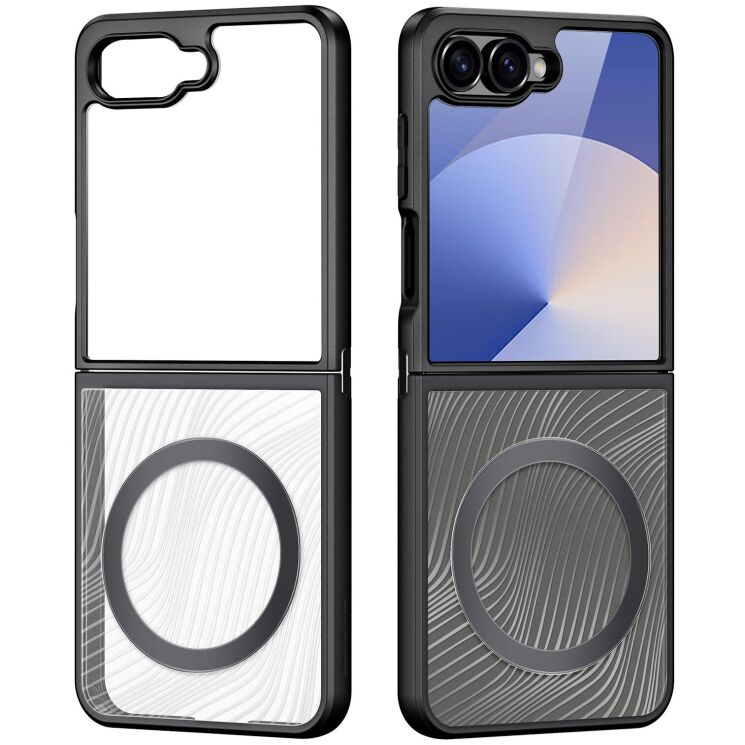 Защитный чехол DUX DUCIS Aimo Series Magnetic (FF) для Samsung Galaxy Flip 7 - Black: фото 2 из 10