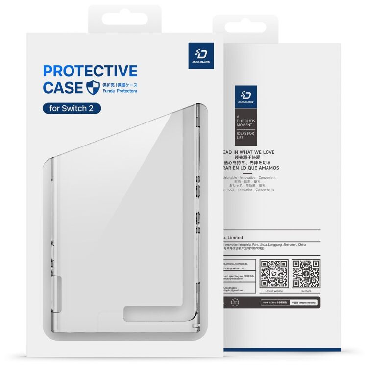 Защитный чехол Dux Ducis Clear Case для Nintendo Switch 2 - Clear: фото 13 из 13