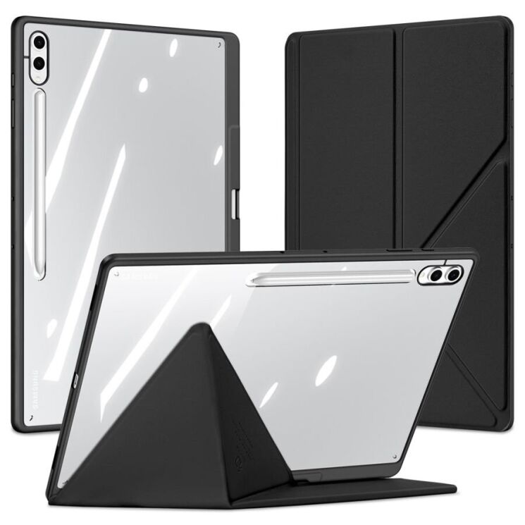 Защитный чехол DUX DUCIS Magi Series для Samsung Galaxy Tab S8 Ultra / S9 Ultra / S10 Ultra (T900/T906/910/916/920/926) - Black: фото 2 из 2