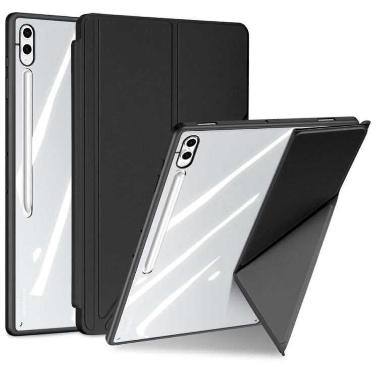 Защитный чехол DUX DUCIS Magi Series для Samsung Galaxy Tab S8 Ultra / S9 Ultra / S10 Ultra (T900/T906/910/916/920/926) - Black: фото 1 из 2