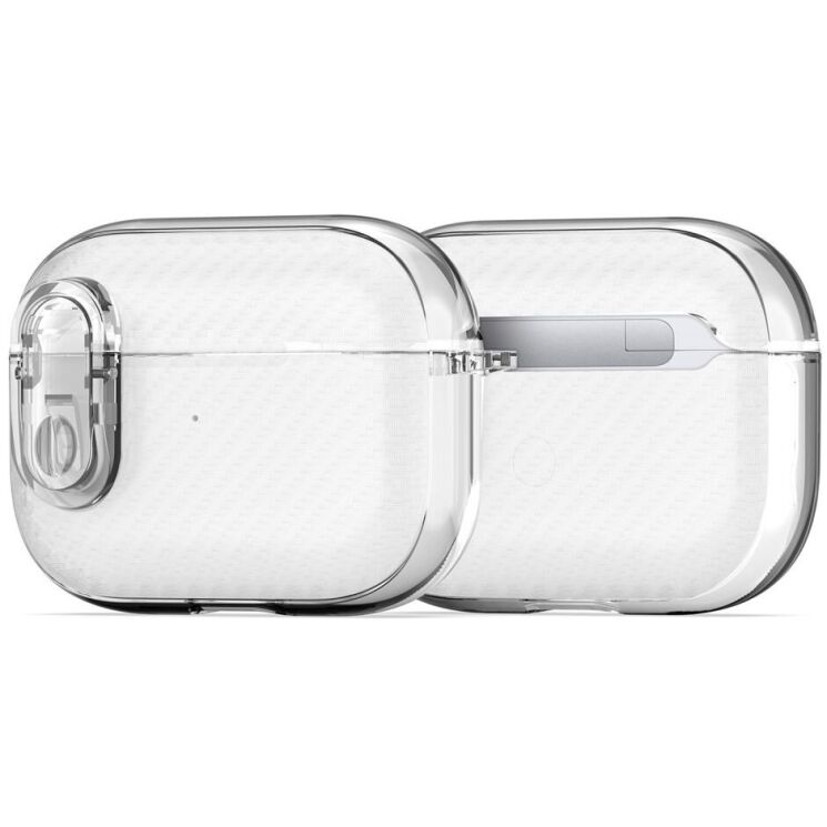 Защитный чехол DUX DUCIS PECK Series для Apple AirPods Pro 2 - Clear: фото 2 из 19