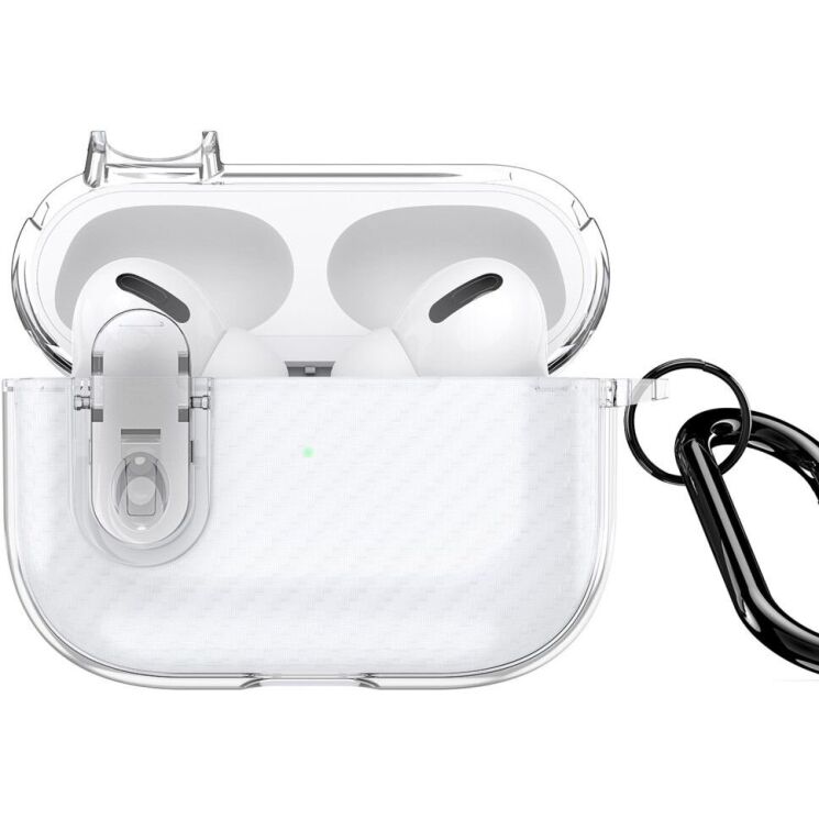 Защитный чехол DUX DUCIS PECK Series для Apple AirPods Pro 2 - Clear: фото 1 из 19