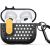 Защитный чехол DUX DUCIS PECM Series для Apple AirPods Pro - Black / Yellow: фото 1 из 19