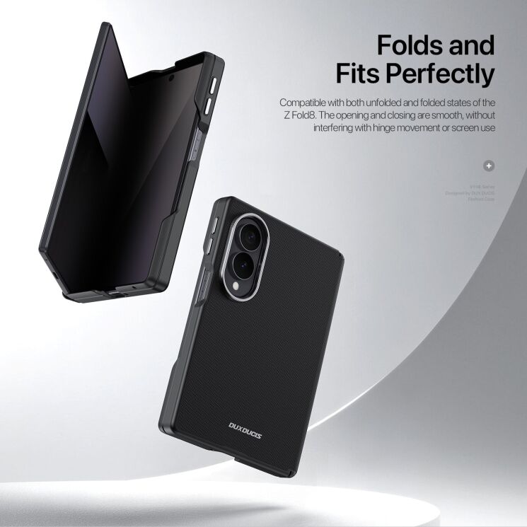 Защитный чехол Dux Ducis Vyne Series для Samsung Galaxy Fold 8 - Black (424512B) Защитный чехол Dux Ducis Vyne Series для Samsung Galaxy Fold 8 - Black: фото 7 из 13