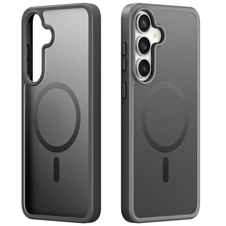 Захисний чохол DUX DUCIS Yind Series MagSafe для Samsung Galaxy S25 FE (S731) - Black: фото 2 з 9