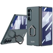 Захисний чохол GKK Ring Shell для Samsung Galaxy Fold 7 - Green: фото 1 з 11