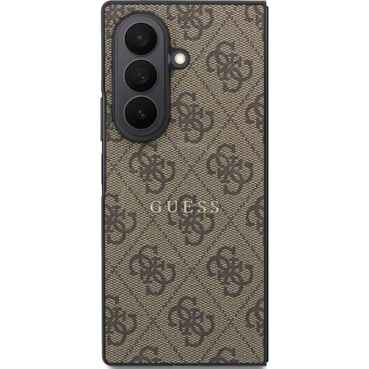 Захисний чохол Guess 4G Classic MagSafe для Samsung Galaxy Fold 8 Ultra (GUHMZFD8P4MSEGCW) - Brown: фото 2 з 7