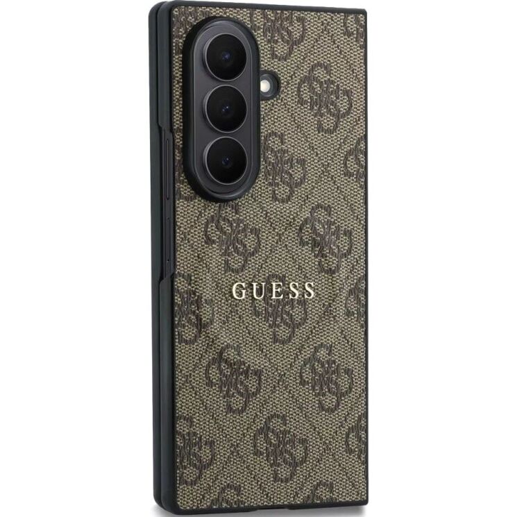 Захисний чохол Guess 4G Classic MagSafe для Samsung Galaxy Fold 8 Ultra (GUHMZFD8P4MSEGCW) - Brown: фото 3 з 7