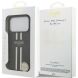Захисний чохол Guess 4G Printed Stripes MagSafe для iPhone 17 Pro (GUHMP17LP4RPSK) - Black (403262B). Фото 8 з 9