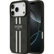 Захисний чохол Guess 4G Printed Stripes MagSafe для iPhone 17 Pro (GUHMP17LP4RPSK) - Black (403262B)