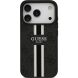 Захисний чохол Guess 4G Printed Stripes MagSafe для iPhone 17 Pro (GUHMP17LP4RPSK) - Black (403262B). Фото 2 з 9