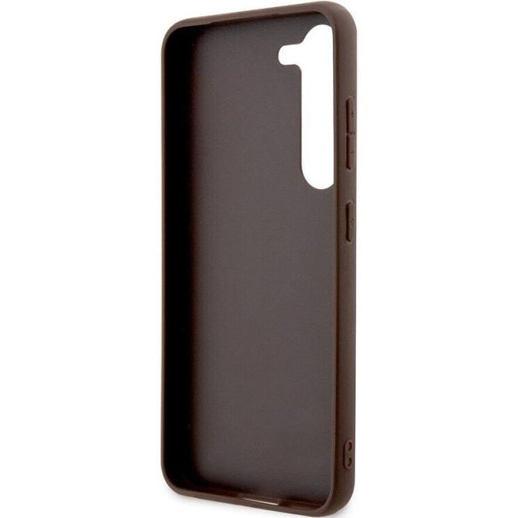 Защитный чехол Guess Stripe Collection для Samsung Galaxy S24 Plus (S926) - Brown: фото 6 из 8