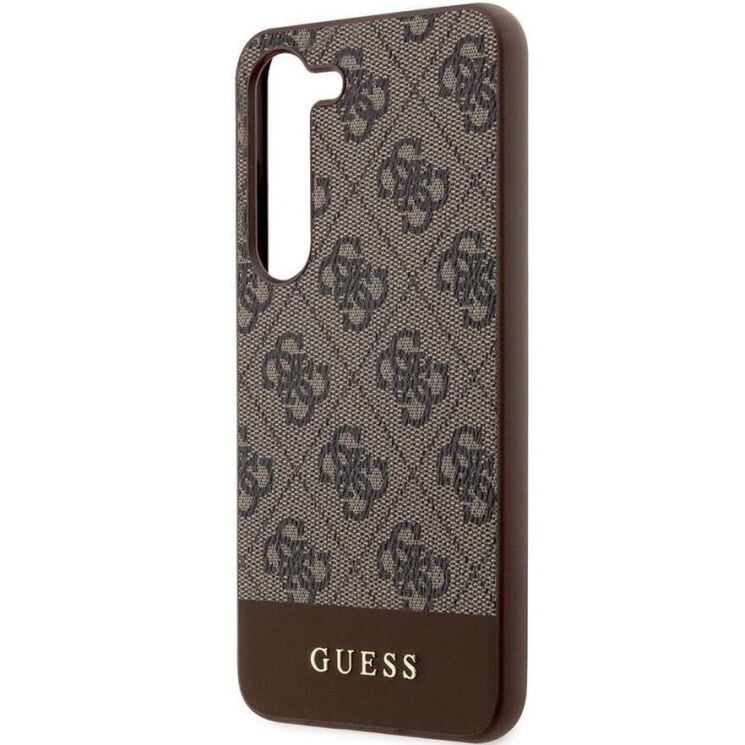 Защитный чехол Guess Stripe Collection для Samsung Galaxy S24 Plus (S926) - Brown: фото 3 из 8