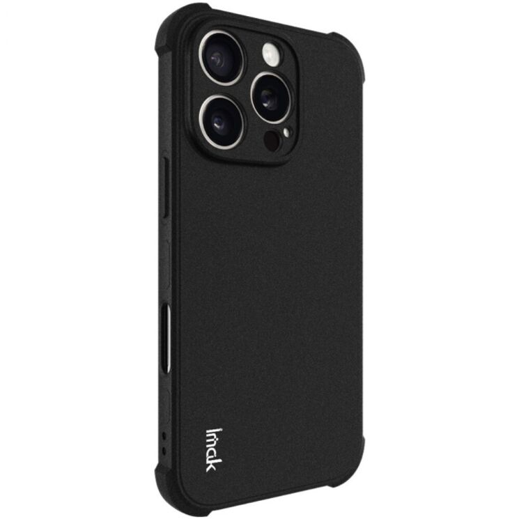 Захисний чохол IMAK Airbag MAX Case для Apple iPhone 16 Pro - Black: фото 3 з 11