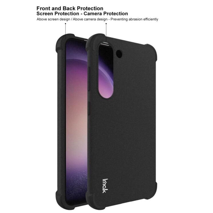 Защитный чехол IMAK Airbag Sand Case для Samsung Galaxy S23 (S911) - Grey: фото 7 из 11
