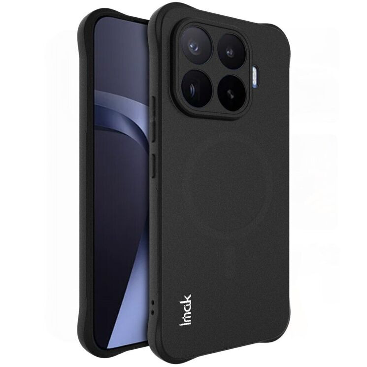 Защитный чехол IMAK Airbag Sand Case with MagSafe для Xiaomi 17T Pro - Matte Black: фото 1 из 12