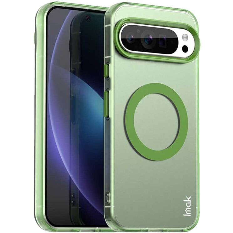 Защитный чехол IMAK Candy Series Magnetic для Google Pixel 9 / 9 Pro - Green: фото 1 из 9