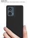 Защитный чехол IMAK Cowboy Hard Shell для Motorola Edge 50 Fusion - Matte Black (354236B). Фото 8 из 8