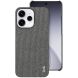 Защитный чехол IMAK Fabric Case для OPPO Reno 15 - Dark Grey (405713DH). Фото 1 из 5
