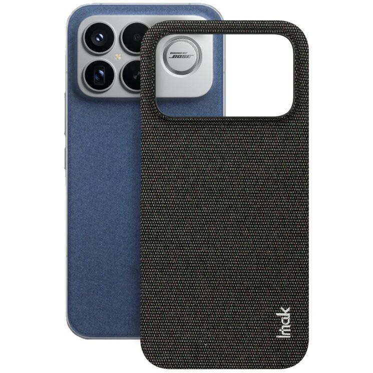Защитный чехол IMAK Fabric Case для Xiaomi Poco F8 Ultra - Black: фото 2 из 7