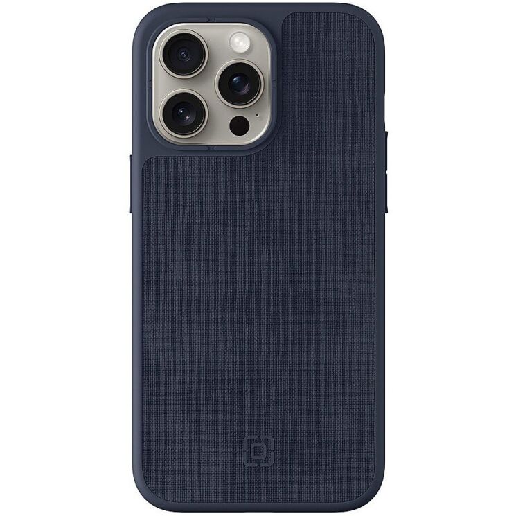 Захисний чохол Incipio Cru. MagSafe для Apple iPhone 15 Pro Max - Navy Canvas: фото 3 з 5