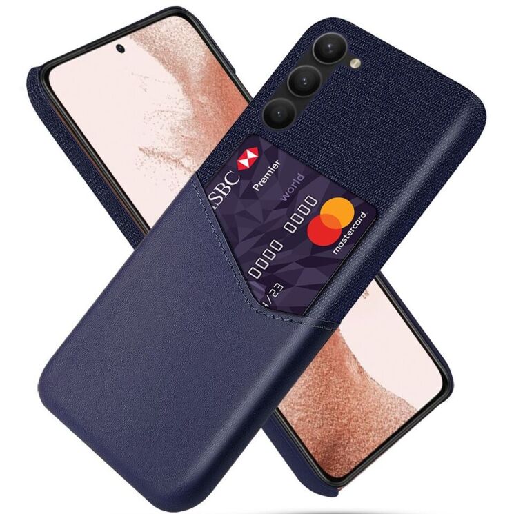 Защитный чехол KSQ Business Pocket для Samsung Galaxy S24 Plus - Blue: фото 1 из 4