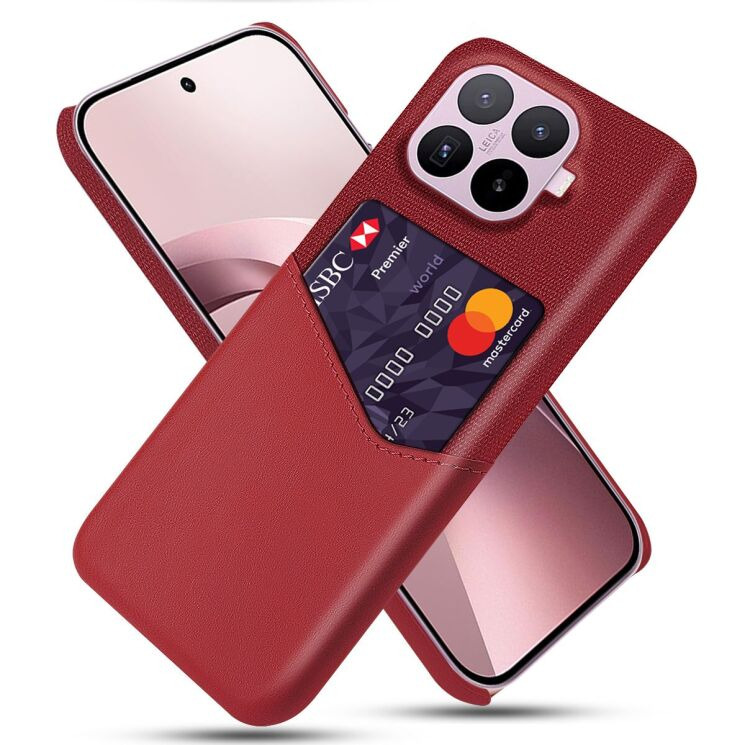 Защитный чехол KSQ Business Pocket для Xiaomi 17T - Red: фото 1 из 4
