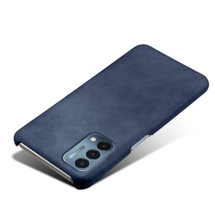 Защитный чехол KSQ Leather Cover для OnePlus Nord N200 - Blue: фото 3 из 6