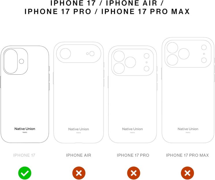 Защитный чехол Native Union Active для iPhone 17 (ACTCSE-SAN-NP25) - Sandstone: фото 7 из 15