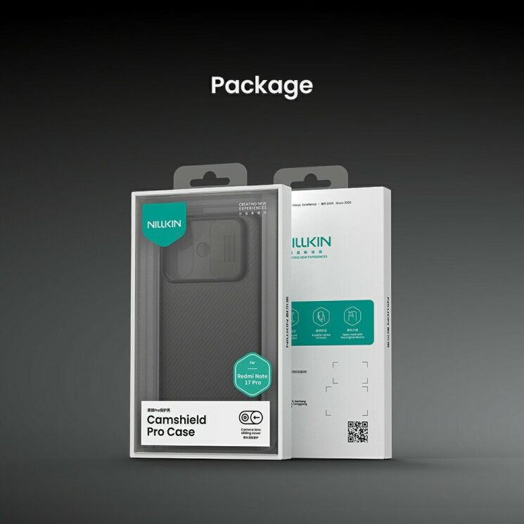 Захисний чохол NILLKIN CamShield Pro (Clear Version) для Xiaomi Redmi Note 17 Pro - Transparent Black: фото 14 з 14