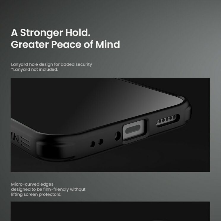 Захисний чохол NILLKIN CamShield Pro (Clear Version) для Xiaomi Redmi Note 17 Pro - Transparent Black: фото 12 з 14
