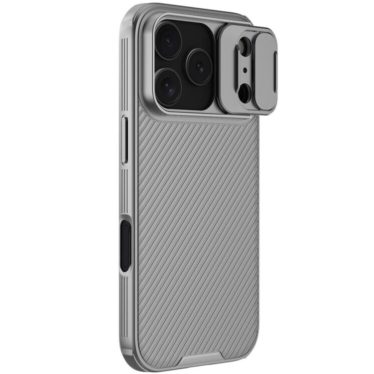 Захисний чохол NILLKIN CamShield Pro для Apple iPhone 17 Pro - Grey: фото 1 з 18