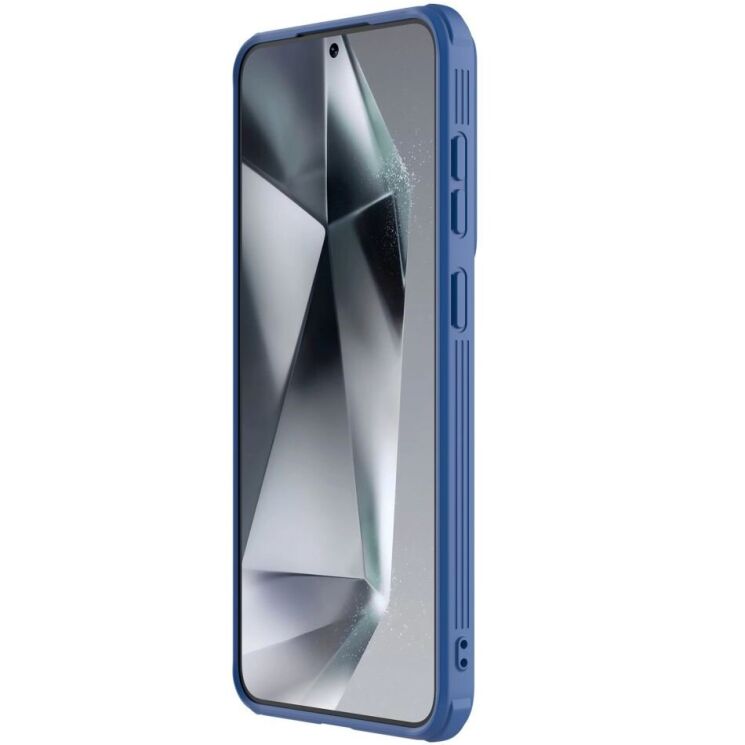 Защитный чехол NILLKIN CamShield Pro для Samsung Galaxy S25 Plus (S936) - Blue: фото 4 из 17