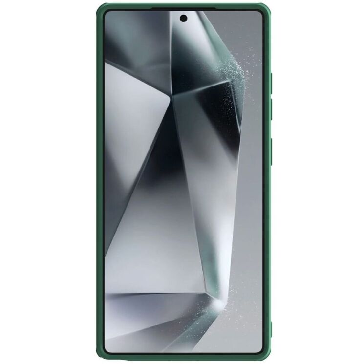 Защитный чехол NILLKIN CamShield Pro для Samsung Galaxy S25 Ultra (S938) - Green: фото 3 из 14