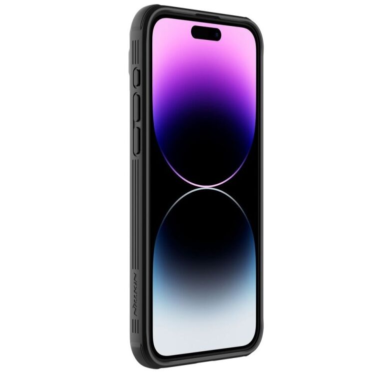 Защитный чехол NILLKIN CamShield Pro Magnetic для Apple iPhone 15 Pro Max - Black: фото 4 из 15