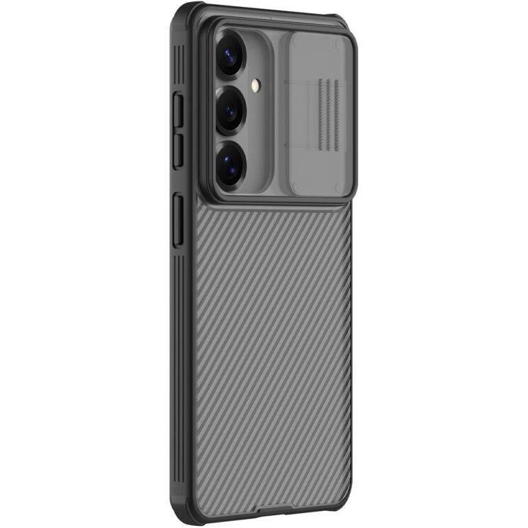 Защитный чехол NILLKIN CamShield Prop Magnetic (Clear Version) для Samsung Galaxy S26 FE - Transparent Black: фото 4 из 15