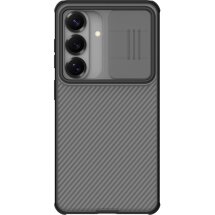 Захисний чохол NILLKIN CamShield Prop Magnetic (Clear Version) для Samsung Galaxy S26 FE - Transparent Black: фото 1 з 15