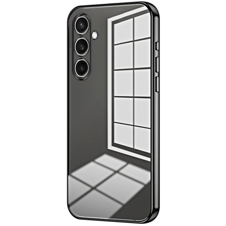 Защитный чехол Reframe Electroplating Frame для Samsung Galaxy A57 (A576) - Black: фото 1 из 7