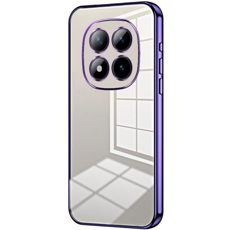 Защитный чехол Reframe Electroplating Frame для Xiaomi Redmi Note 15 Pro Plus / Poco M8 Pro 5G - Purple: фото 1 из 7