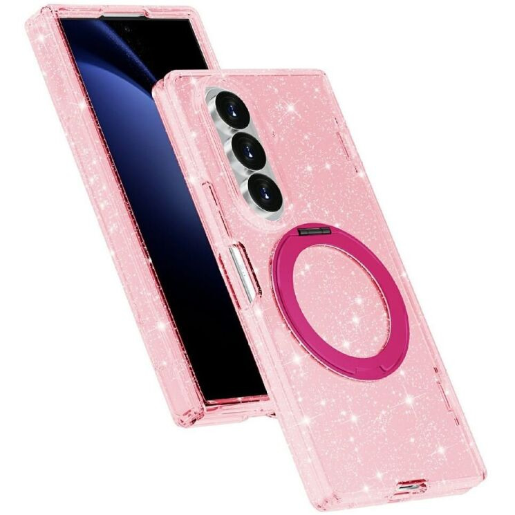 Захисний чохол Reframe Glitter Stand Case для Samsung Galaxy Fold 8 Ultra - Pink (424028P) Захисний чохол Reframe Glitter Stand Case для Samsung Galaxy Fold 8 Ultra - Pink: фото 2 з 5