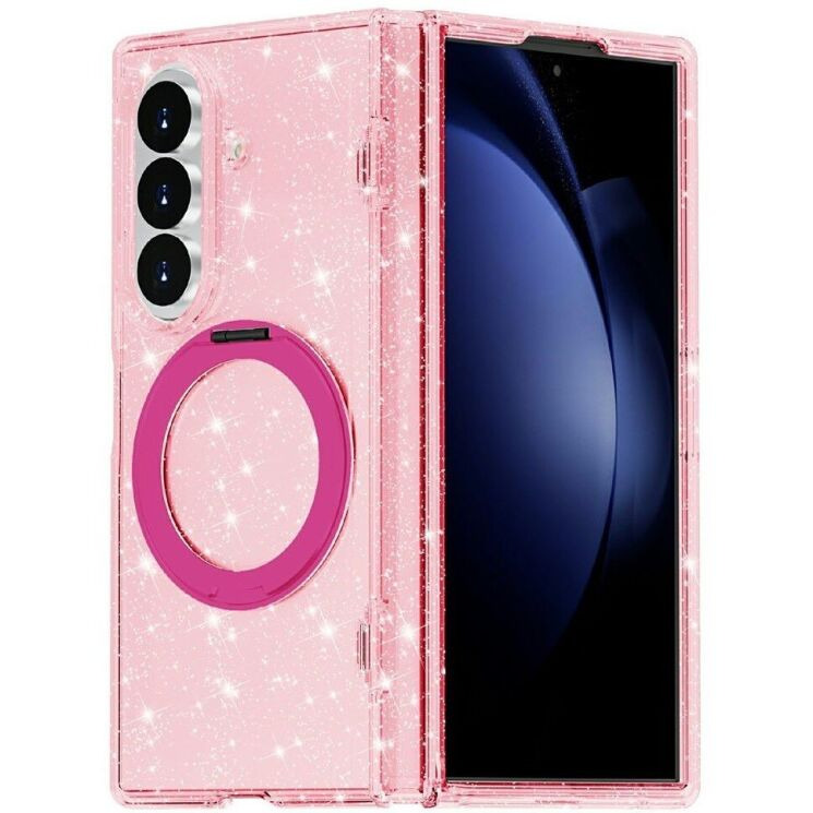 Захисний чохол Reframe Glitter Stand Case для Samsung Galaxy Fold 8 Ultra - Pink (424028P) Захисний чохол Reframe Glitter Stand Case для Samsung Galaxy Fold 8 Ultra - Pink: фото 3 з 5