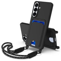 Защитный чехол Reframe Silicone Holder для Samsung Galaxy S26 Plus - Black: фото 1 из 8