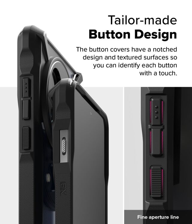 Защитный чехол Ringke Fusion X для OnePlus 13 (8800274967991) - Camo Black: фото 13 из 15