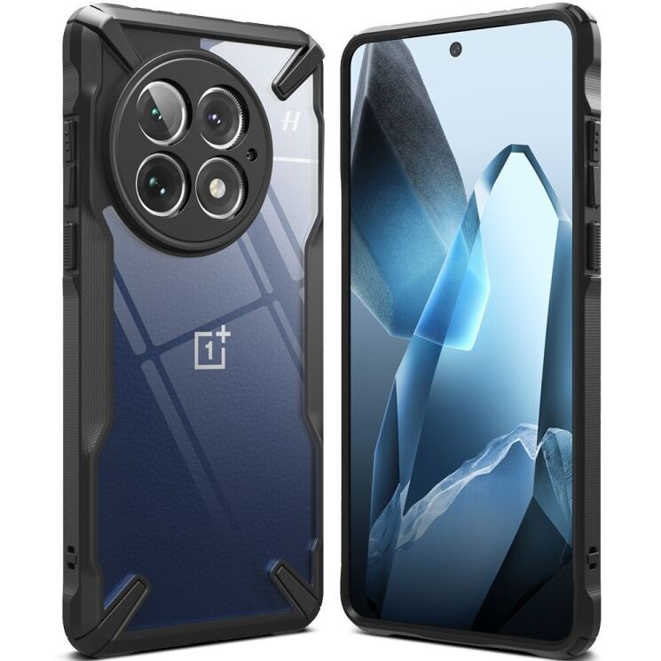 Защитный чехол Ringke Fusion X для OnePlus 13 (8800274967960) - Black: фото 1 из 15