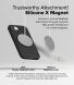 Защитный чехол Ringke Silicone Magnetic для Apple iPhone 16e (8800293852810) - Black (378213B). Фото 5 из 10