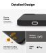 Защитный чехол Ringke Silicone Magnetic для Apple iPhone 16e (8800293852810) - Black (378213B). Фото 8 из 10