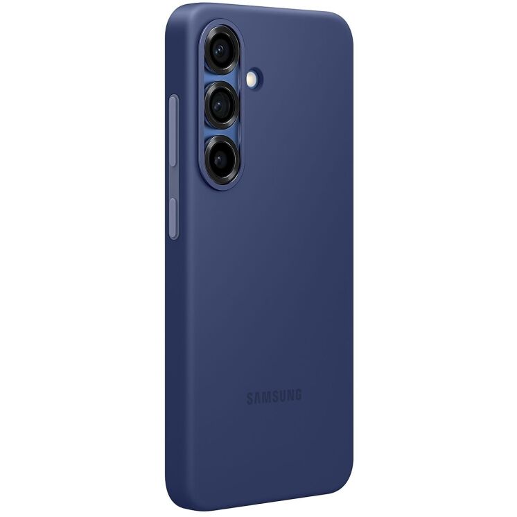 Защитный чехол Silicone Case для Samsung Galaxy S25 (S931) EF-PS931CNEGWW - Dark Blue: фото 2 из 3